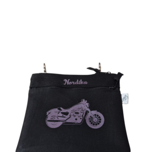 Riñonera Negra Moto